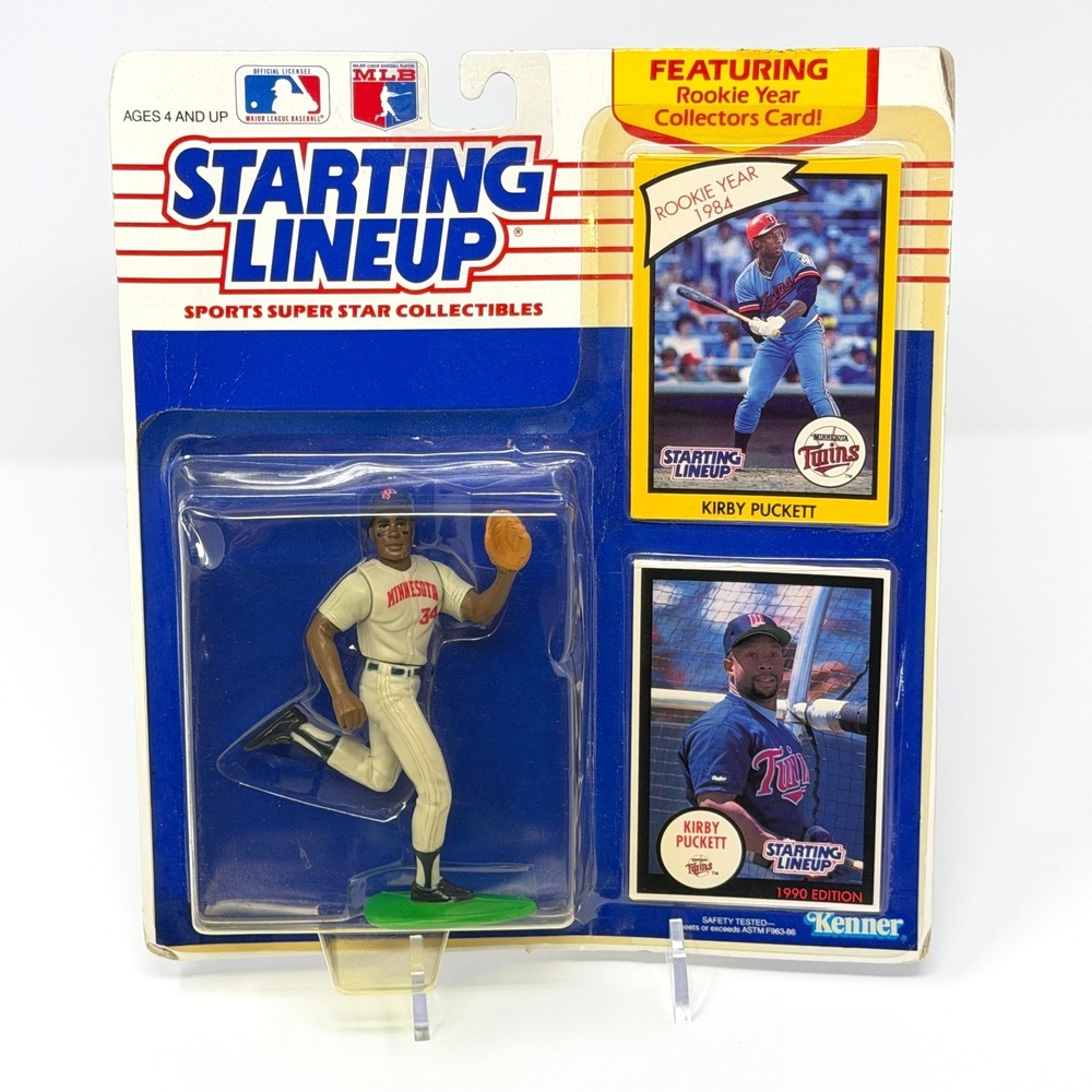 Kenner Kirby Puckett Starting Lineup Twins Figure 1990
